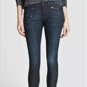 RAG & BONE skinny with zippers size 30